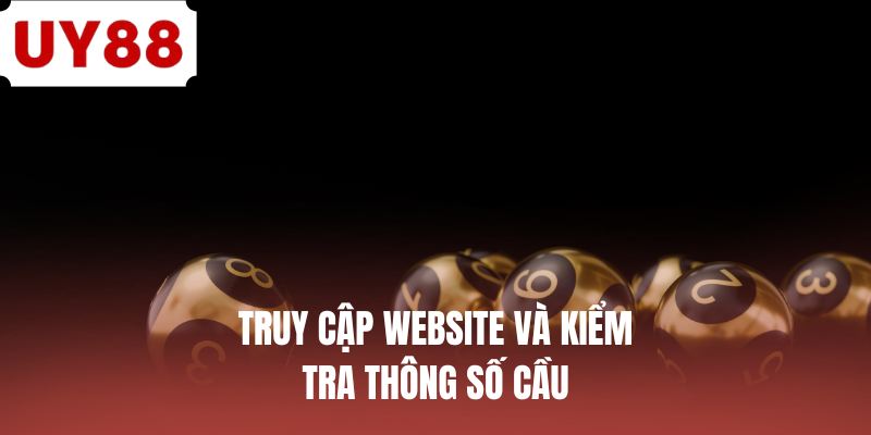 Truy cập website và kiểm tra thông số cầu